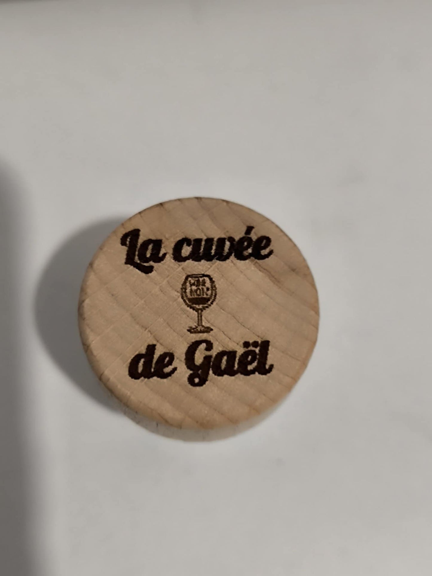 Bouchon de vin en bois